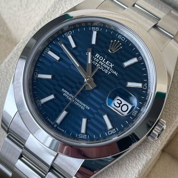 Rolex datejust 41 126300 fluted motif - Picture 2 of 12